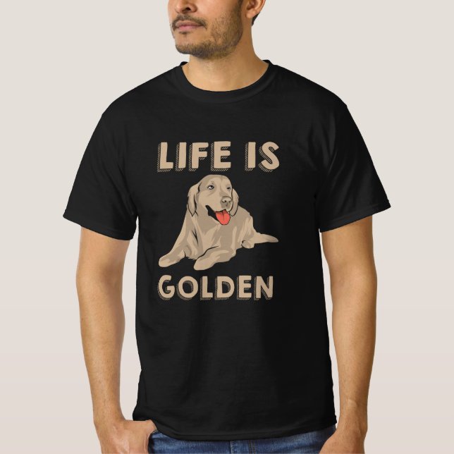 Camiseta Retriever de ouro (Frente)