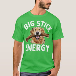 Camiseta Retriever de Ouro de Energia do Big Stick