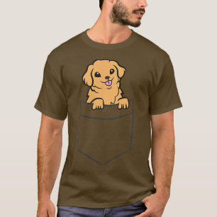 Camiseta Retriever de ouro em um soquete Engraçado Ouro R