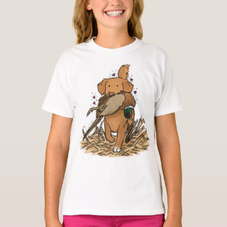 Camiseta Retriever de Recuperação de Patos da Nova Escócia