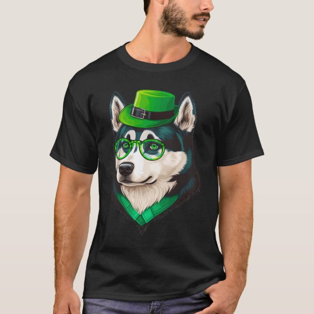 Camiseta Retriever de Rouco do Hipster do Dia de São Patríc (Frente)