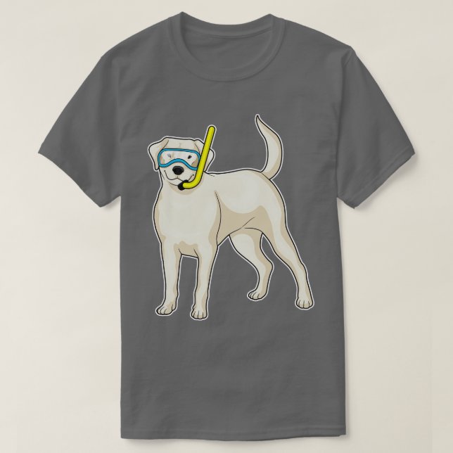 Camiseta Retriever Diver Snorkel (Frente do Design)