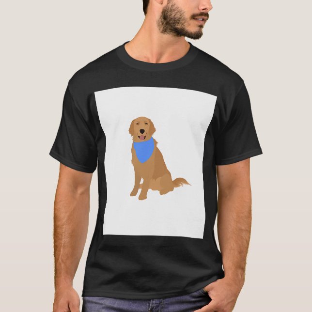 Camiseta Retriever Dourado (Frente)