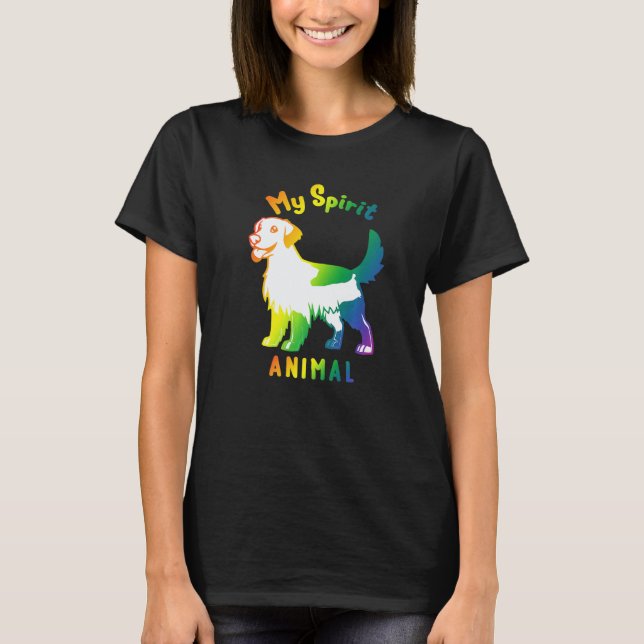 Camiseta Retriever Dourado para Dourado (Frente)