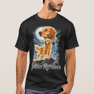 Camiseta Retriever Dourado - Retriever Dourado ao Luar