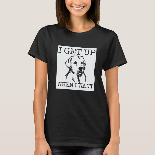 Camiseta Retriever Labrador  cão 1 (Frente)