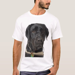 Camiseta Retriever Labrador Preto
