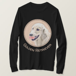 Camiseta Retriever ouro com pintura de cachorro de Tênis