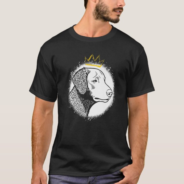 Camiseta Retriever Revestido Curvo com Coroa (Frente)