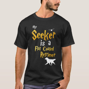Camiseta Retriever Revestido Flat Revestido de Retriever Si