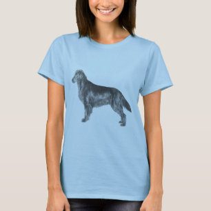 Camiseta Retriever revestido plano