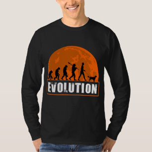 Camiseta Retriever Revestido Plano 2 Pai Cachorro Evolução