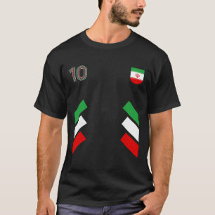 Camiseta Retro10 Irã Futebol Irã Soccer Bandeira do Irã