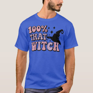 Camiseta Retro 100 Por Cento Que Feiticeira Engraçada 100 H