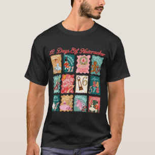 Camiseta Retro 12 Dias Do Ballet Nutcracker Fada Ameixa Gen