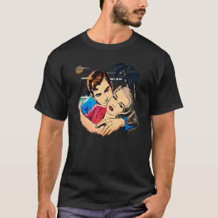 Camiseta Retro 1950s True Romance Novel Cl Rockabilly