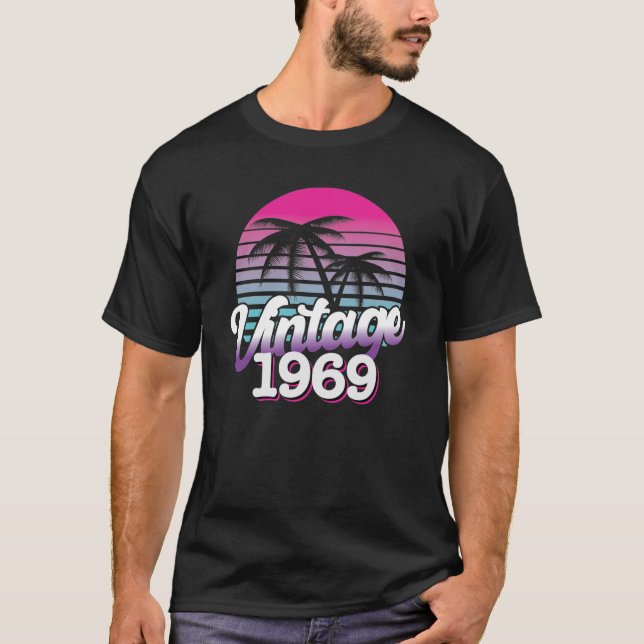 Camiseta Retro 1969 Edição limitada | Ideia de presente de  (Frente)