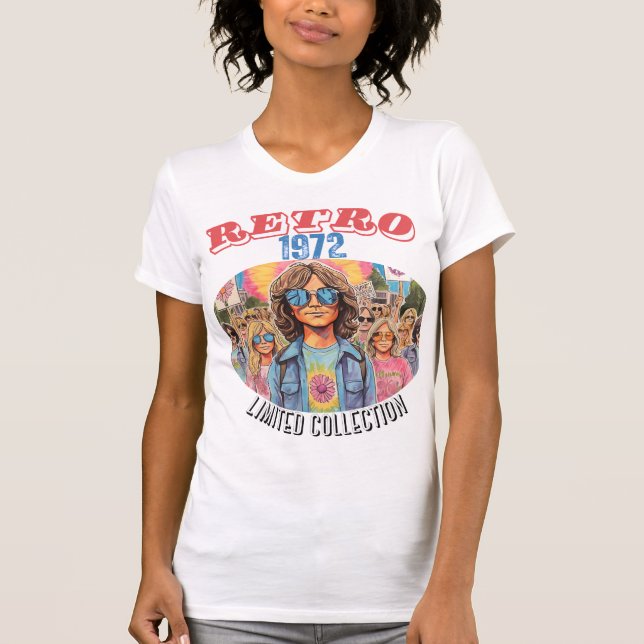 CAMISETA RETRO 1972 - REVIVÊNCIA RETRO (RECOLHA LIMITADA) (Frente)
