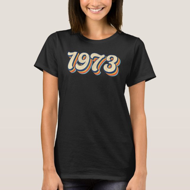 Camiseta Retro 1973 Roe V Wade Pro Choice Feminista (Frente)