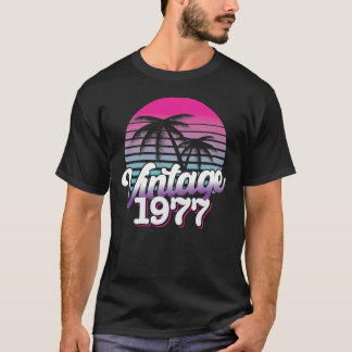 Camiseta Retro 1977 Edição limitada | Ideia de presente de
