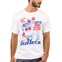 Retro 1978 Washington Bullets de Basquete