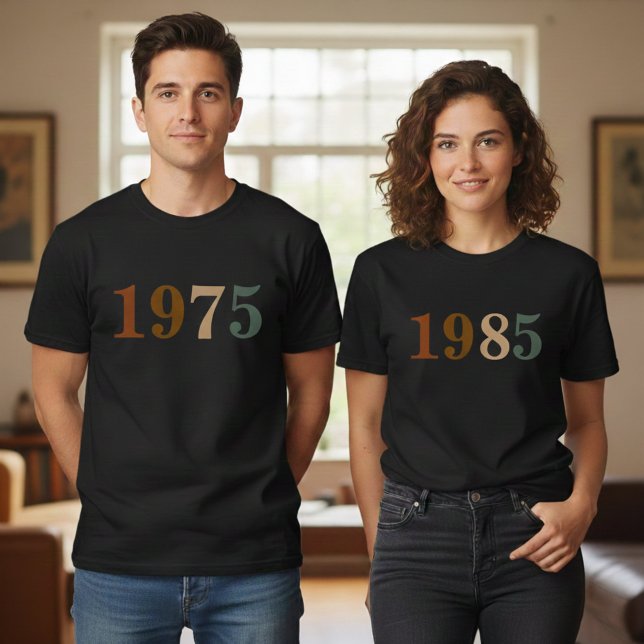Camiseta Retro 1985 Graphic T-Shirt (Criador carregado)