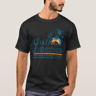 Camiseta Retro 2025 Golfo Dos Eua América 2025 Bandeira Ver