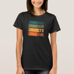 Camiseta Retro 4 de julho 4 de julho Eu estou aqui para
