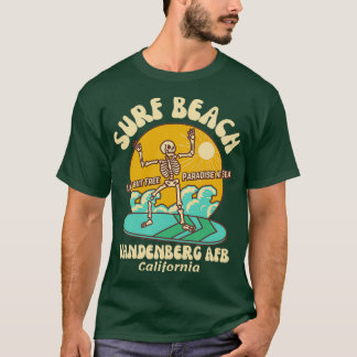 Camiseta Retro 60 Surf Beach Vandenberg AFB California
