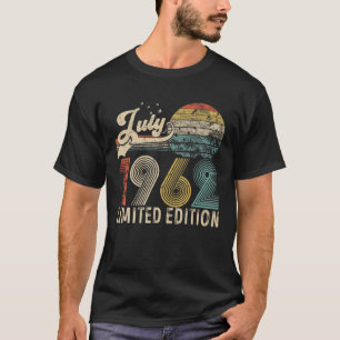 Camiseta Retro 60 Years Old 60Th Birthday Vintage Retro Jul