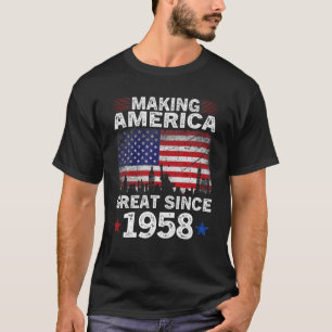 Camiseta Retro 64º Aniversário Excelente América do Fazer d