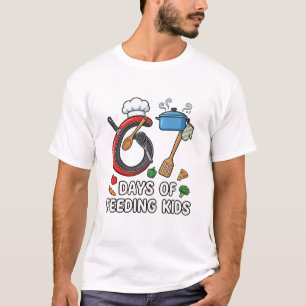 Camiseta Retro 67 Dias Alimentando Crianças Senhora da Cant