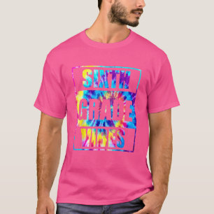 Camiseta Retro 6 Grau Vibes Primeiro Dia Professores Filhos