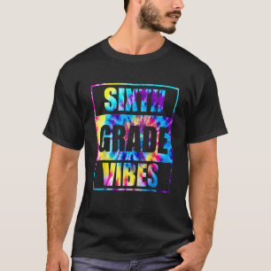 Camiseta Retro 6 Grau Vibes Primeiro Dia Professores Filhos