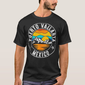 Camiseta Retro 70 e 80 Puerto Vallarta México