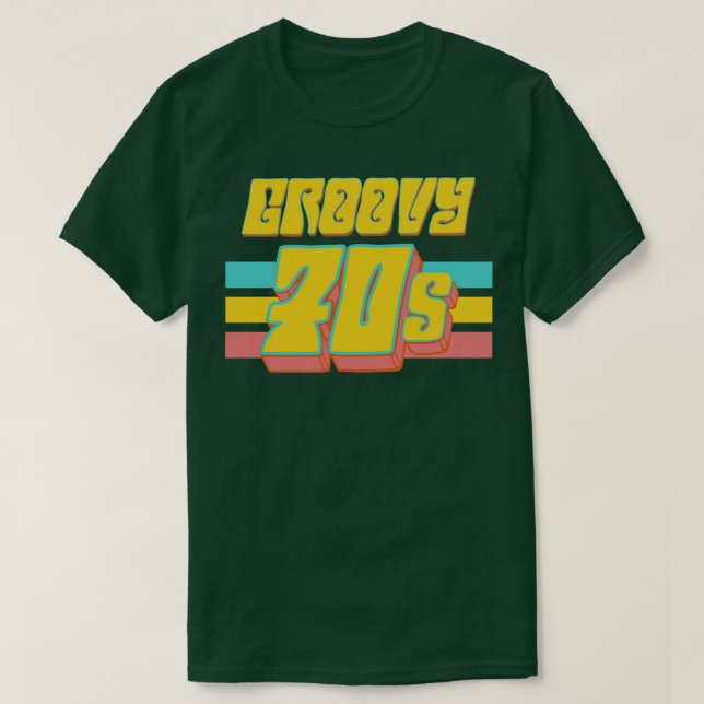 Camiseta Retro 70s (Frente do Design)