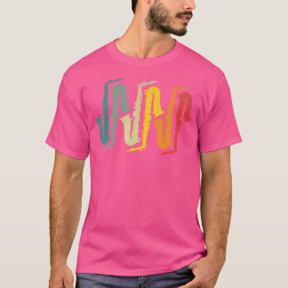 Camiseta Retro 70S 80S Jogador Saxofone Sax Jazz Music Saxo