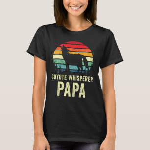 Camiseta Retro 70s Coyote Caça Pai Yote Hunter Gran