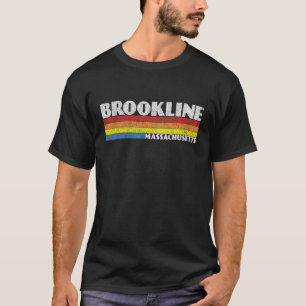 Camiseta Retro 80 Massachusetts MÃE Souvenir Brookline