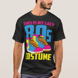 Camiseta Retro 80s Festa sobre o Tema do Lover Figurino Pre