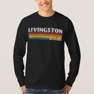 Camiseta Retro 80s Mississippi MS Souvenir Livingston