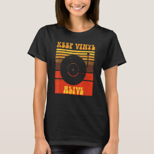 Camiseta Retro 80s Music Vintage Old School Record Player
