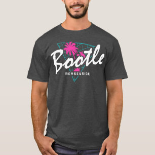 Camiseta Retro 80s Neon Bootle Vintage Merseyside