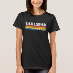 Camiseta Retro 80s Novo México NM Lembrança Carlsbad