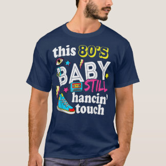 Camiseta Retro 80s Vibe Music Radio Sneaker 80s Theme Party