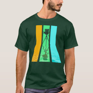 Camiseta Retro 80s Vintage Style Film Maker