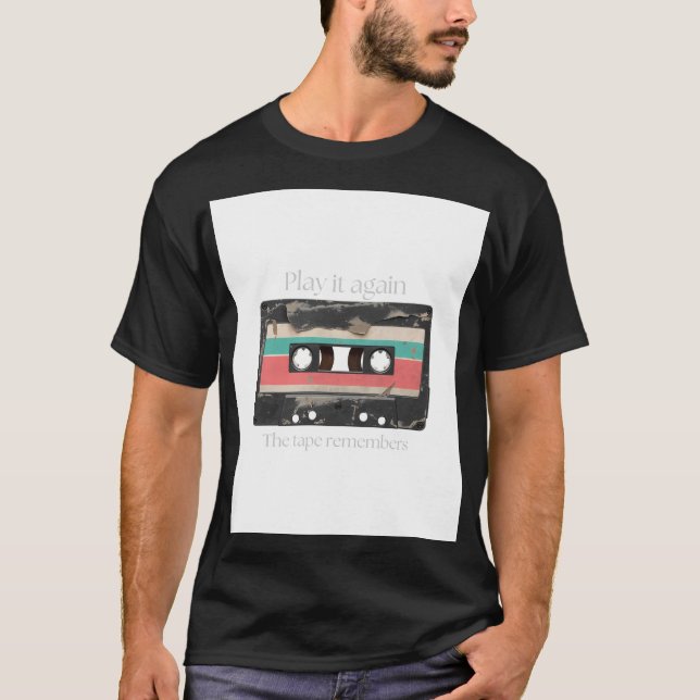 Camiseta Retro 90s Music Black Streetwear T-shirt (Frente)