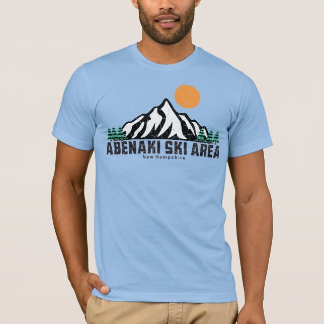 Camiseta Retro Abenaki Ski Area Texas (Frente)