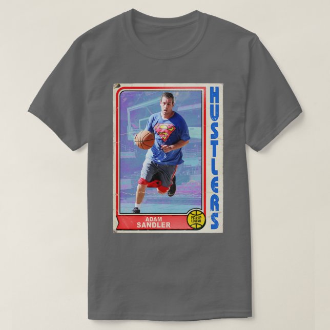 Camiseta Retro Adam Sandler PickUpBasball Trading d (Frente do Design)
