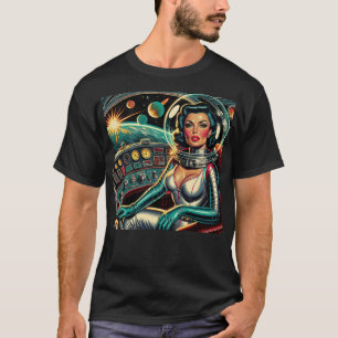 Camiseta Retro alimentado por batom! 